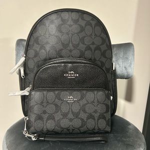 Coach Signature Court Backpack